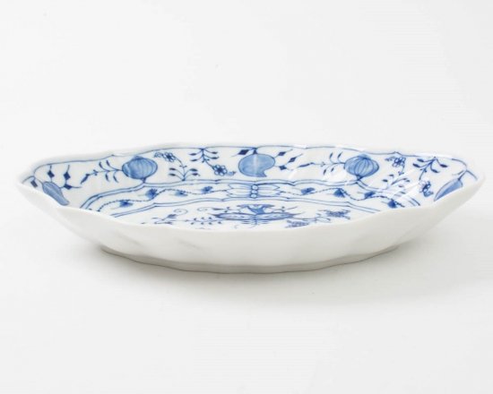 301　マイセン（Meissen）アンティーク　ブルーオニオン　楕円形皿