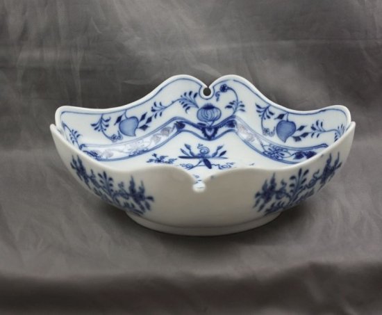 302　マイセン（Meissen）チャイナブルー　アンティーク　ブルーオニオン　四角皿