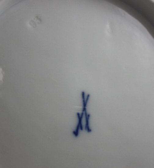 302　マイセン（Meissen）チャイナブルー　アンティーク　ブルーオニオン　四角皿