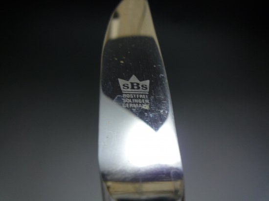 ゾーリンゲン solingen 18Kコーティング　ディナーナイフ　23㎝