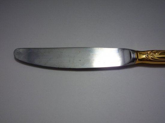 ゾーリンゲン solingen 18Kコーティング　ディナーナイフ　23㎝