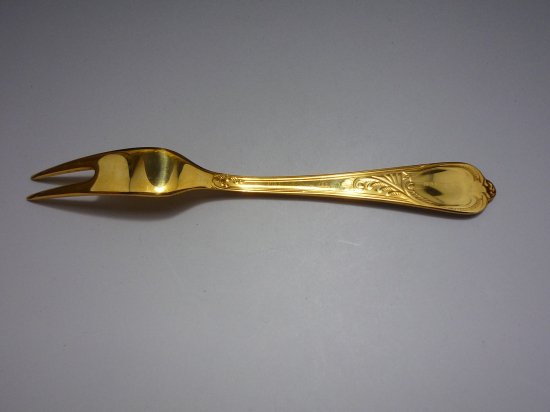 ゾーリンゲン solingen 18Kコーティング　フォーク　15ｃｍ