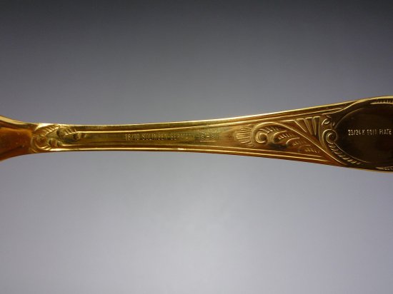 ゾーリンゲン solingen 18Kコーティング　フォーク　15ｃｍ