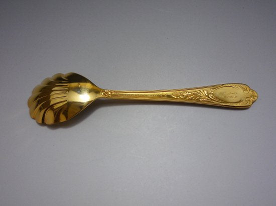 ゾーリンゲン solingen 18Kコーティング　キャディースプーン　13.5cm