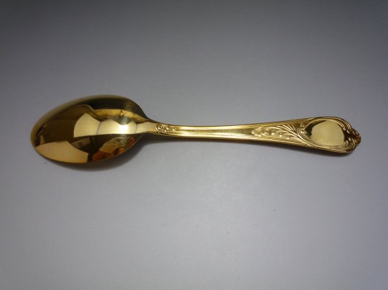 ゾーリンゲン solingen 18Kコーティング　ディナー（テーブル）スプーン　20.5cm