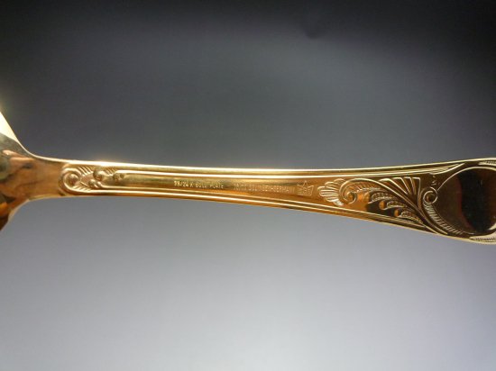 ゾーリンゲン solingen 18Kコーティング　ディナー（テーブル）スプーン　20.5cm