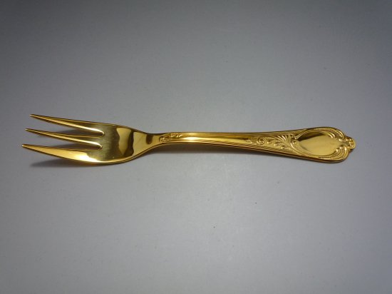 ゾーリンゲン solingen 18Kコーティング　フォーク　14.5cm