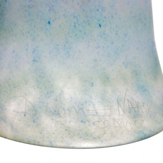 ドーム兄弟（Daum Nancy）＆エドガー・ブラント（Edgar Brandt）作　アンティーク　テーブルランプ　アールデコ　1925年頃