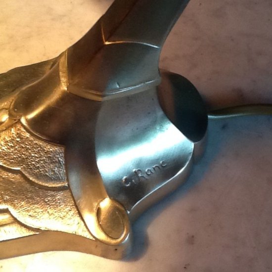 ドーム兄弟（Daum Nancy）作　アンティーク　テーブルランプ　ユーゲントシュティール　1900年頃