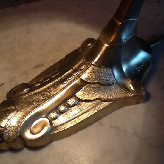 ドーム兄弟（Daum Nancy）作　アンティーク　テーブルランプ　ユーゲントシュティール　1900年頃