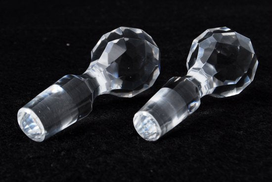 612 アンティークバカラ(Baccarat) スタンド付 天使のデカンタ＆リキュールグラスセット
