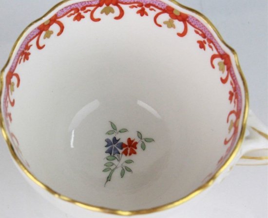 321　マイセン（Meissen）アンティーク　鳳凰図カップ＆ソーサー　シノワズリ