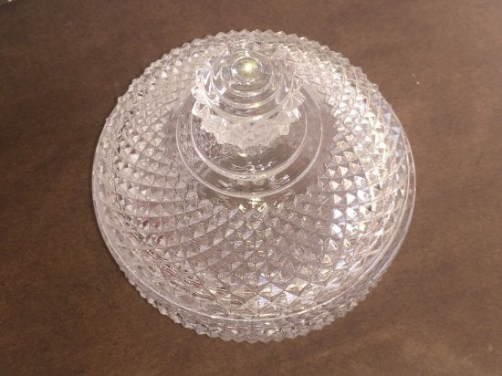 614　バカラ（Baccarat）アンティーク　カットガラスのボンボニエール　1880年