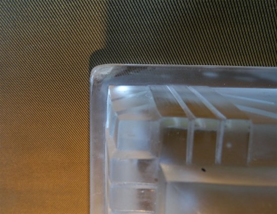 107　ミューラー兄弟（Muller Freres Luneville）作　アール・デコ様式のテーブルランプ　スクエア