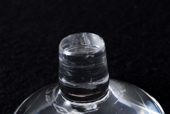 622 バカラ(baccarat)検 サンルイ　クリスタル小花装飾紋 デカンタ