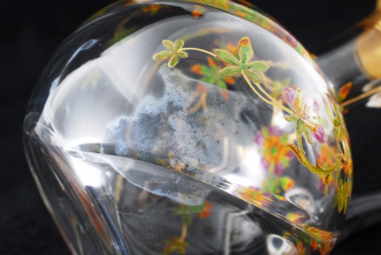 627 バカラ(baccarat)検 サンルイ ジャポニズム　エナメル彩リキュールセット