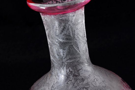 634 Old Baccarat　オールド バカラ エグランチエ 花瓶