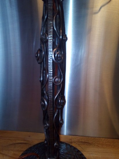 ミューラー兄弟　アールデコ調ランプ　1930年ごろ製造