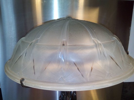 ミューラー兄弟　アールデコ調ランプ　1930年ごろ製造