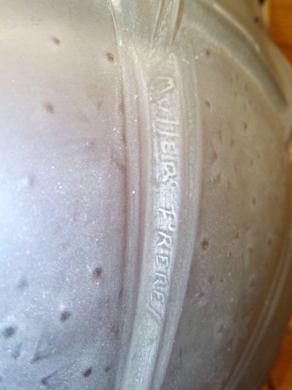 ミューラー兄弟　アールデコ調ランプ　1930年ごろ製造