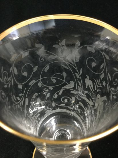BACCARAT バカラ ジェッダ「JEDDAH」・レイラ 動物&植物柄 ワイングラス