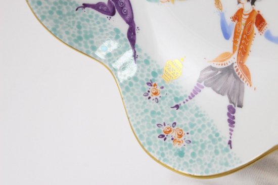 マイセン　アラビアンナイト　コンポート　一級品