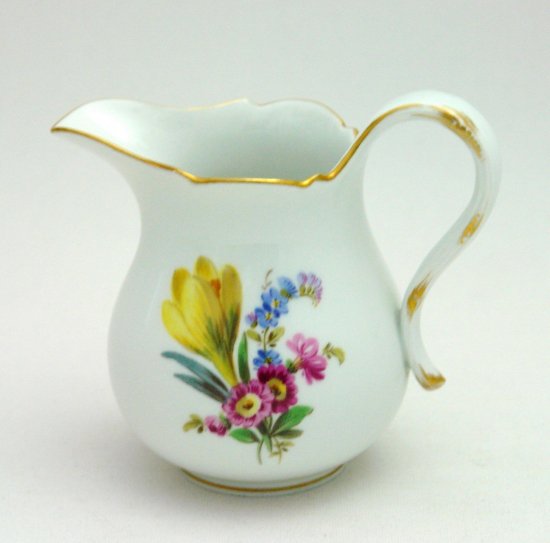 マイセン　現代マイセン　コーヒーセット　花柄　６人セット（21ピース）　一級品