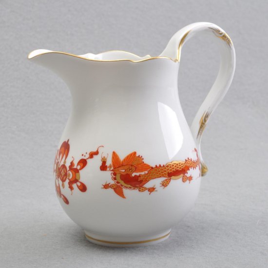 マイセンMeissen クリーマー    (ドラゴン レッド）