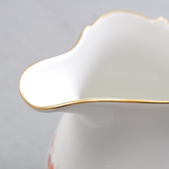 マイセンMeissen クリーマー    (ドラゴン レッド）