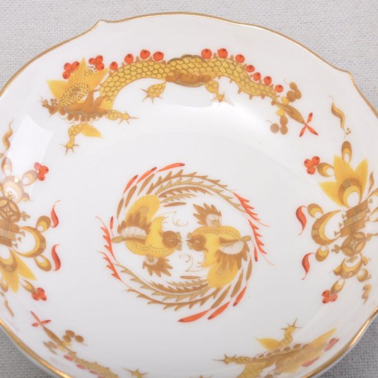 マイセンMeissen　コーヒーカップ＆ソーサー　ドラゴンイエロー