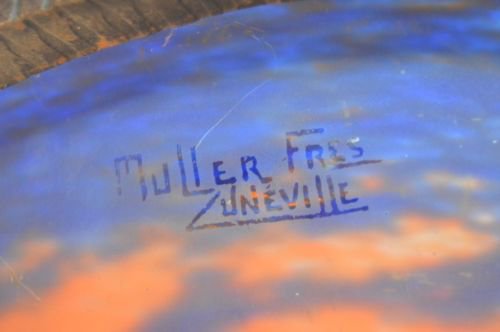 ミューラー兄弟　アール・デコ様式　シャンデリア　1920年代