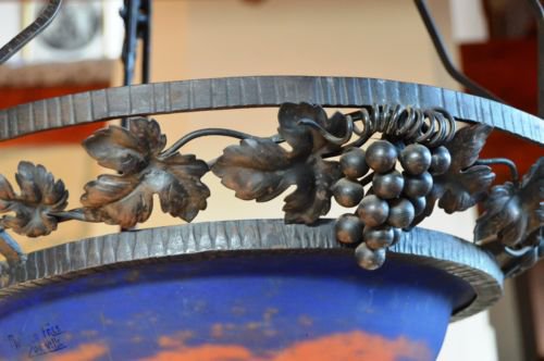 ミューラー兄弟　アール・デコ様式　シャンデリア　1920年代