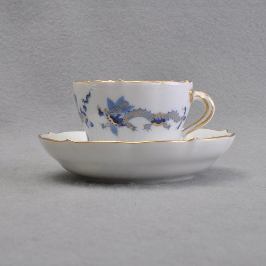 マイセン Meissen 　コーヒーカップ ＆ソーサー　　　　　　ドラゴン（青）