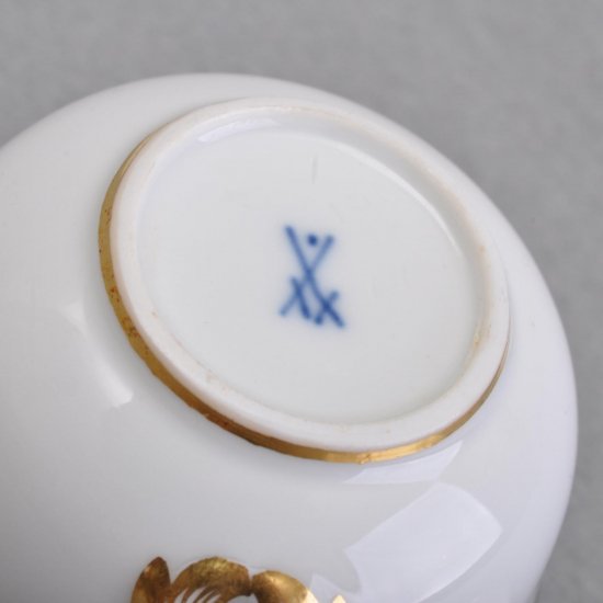 マイセン Meissen 　コーヒーカップ ＆ソーサー　　　　　　ドラゴン（青）