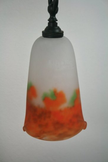 ミューラー兄弟　テーブルランプ　アール・ヌーボー様式　1905～1915年頃