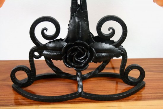 ミューラー兄弟　テーブルランプ　アール・ヌーボー様式　1905～1915年頃