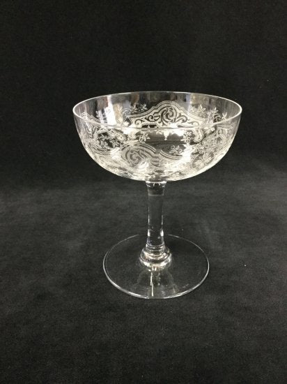 639 アンティークバカラ メディシス MEDICIS シャンパングラス ２個セット