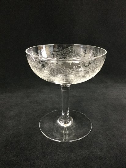 639 アンティークバカラ メディシス MEDICIS シャンパングラス ２個セット