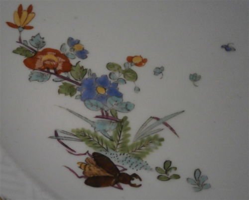 マイセン柿右衛門　プレート Amazon.co.jp: マイセン柿右衛門写し竹虎梅花文18cmプレート