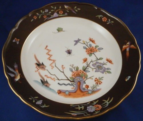 マイセン　柿右衛門　プレート　19世紀後半　約21cm