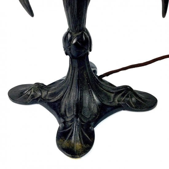 エミールガレ Emile galle 花文様 テーブルランプ