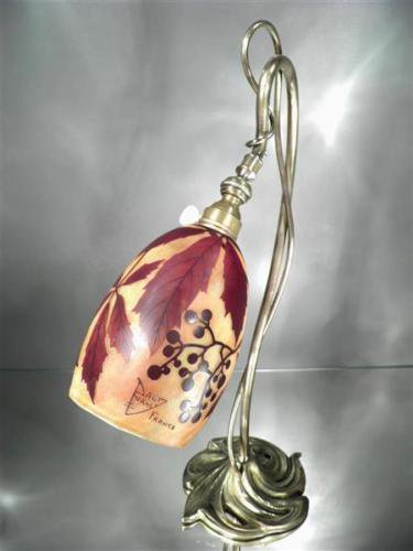 ドームナンシー 葡萄紋 アンティークランプ