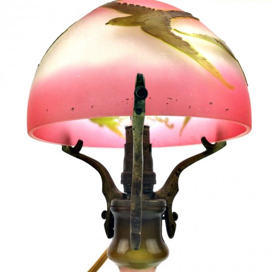 エミール・ガレ　テーブルランプ　1905年頃