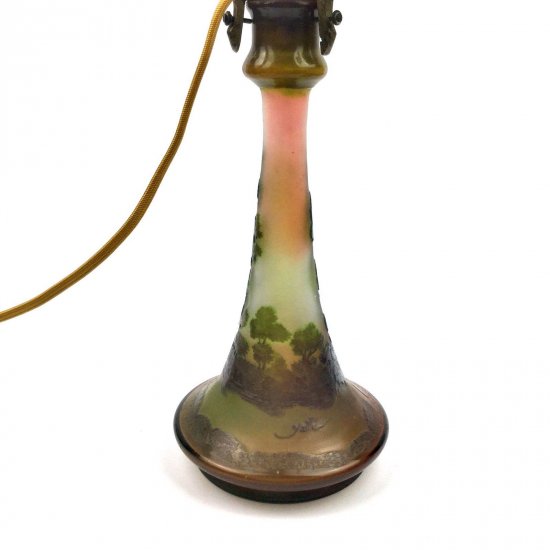 エミール・ガレ　テーブルランプ　1905年頃