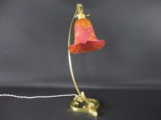 ドーム・ナンシー DAUM NANCY ブロンズランプ