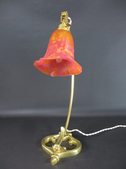 ドーム・ナンシー DAUM NANCY ブロンズランプ