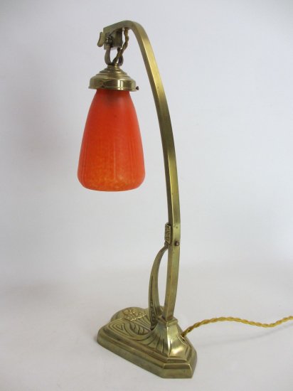 ドーム・ナンシー DAUM NANCY アールデコ アンティークランプ