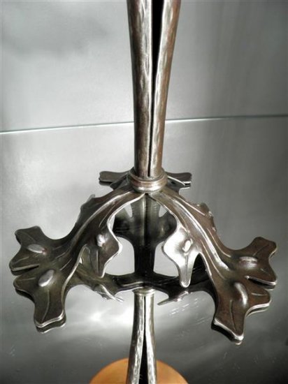 ドーム兄弟（ドーム・ナンシー）テーブルランプ　パート・ド・ヴェール　1900-10年代　アール・ヌーボー様式