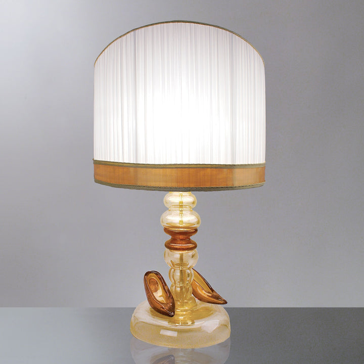 ”エウドーラ”　ムラノガラス　テーブルランプ