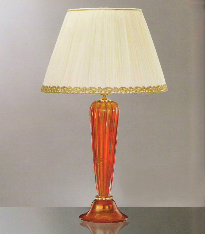 "アンブローシア" 　ムラーノグラス　テーブルランプ